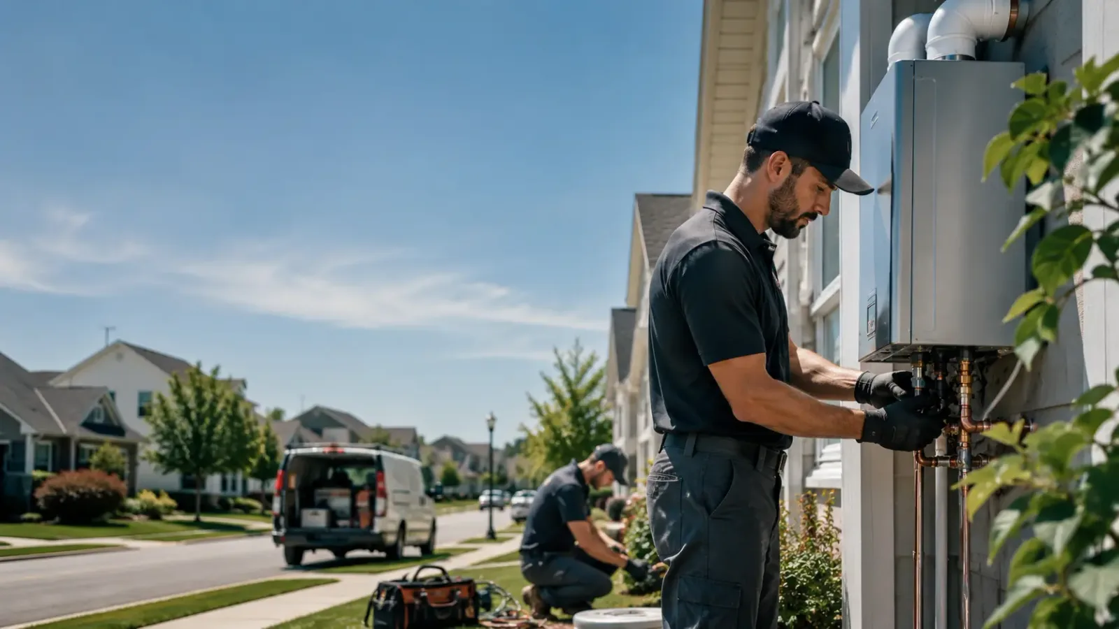 Tankless Water Heater Installation in Williams, IN